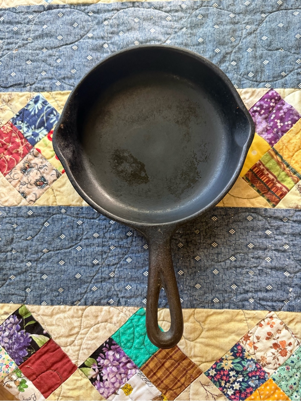 Vintage Wagner Ware Sidney O No 3 Cast Iron Skillet 1053 USA